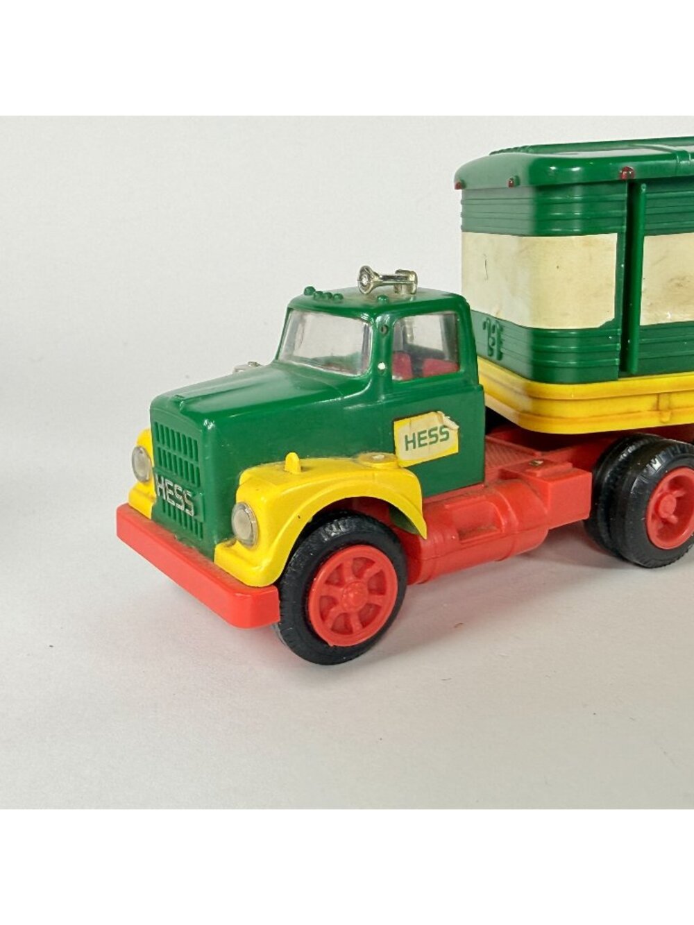 Hess 1975 Toy Truck & Trailer W/Box And Barrels Restoration Project SOLD As Is